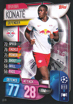 Ibrahma Konate RB Leipzig 2019/20 Topps Match Attax CL #LEI13